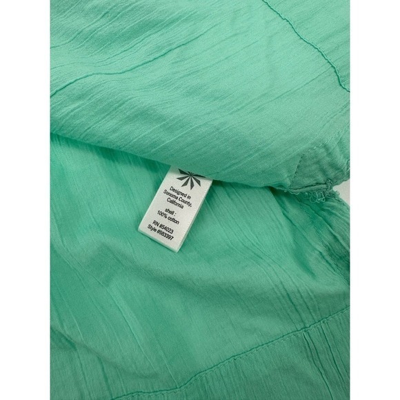 Athleta Mariana Beaded Sequin Cover Up Tunic Size S turquoise - Picture 7 of 7